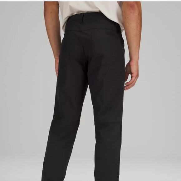 Lululemon Men's ABC Classic Pants Size 38 Black - Picture 2 of 10